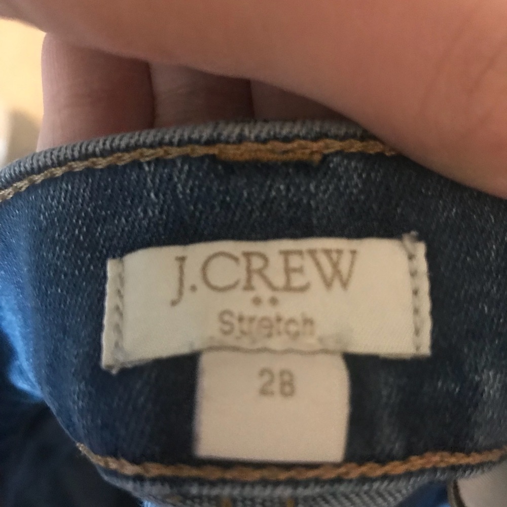 J-Crew High waisted skinny jeans